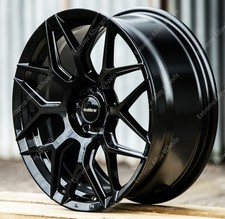 18" Black Spa Alloy Wheels