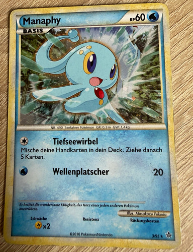 Nintendo pokemon tcg manaphy - tcg,