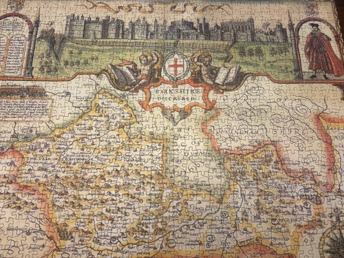 Jigsaw map berkshire - of,