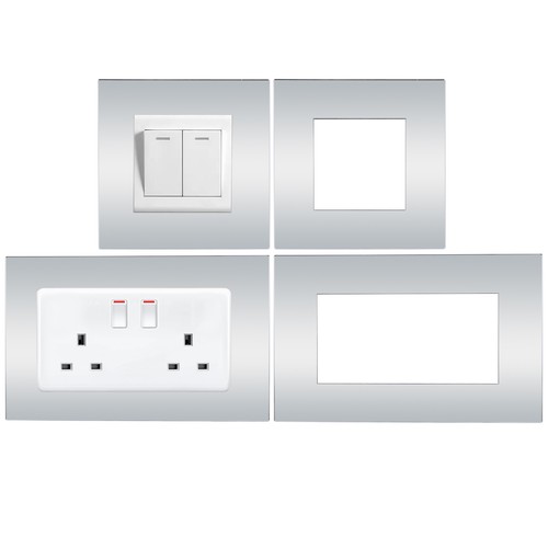 Single double light switch - double,