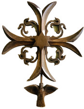 VINTAGE LARGE CROSS OF