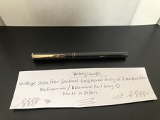 Vintage Sheaffer Sentinel Lacquered Grey Fountain Pen with Fitted Cartridge