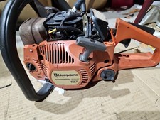 Husqvarna 137 Chainsaw BREAKING FOR PARTS, Screws, Covers, Handles, Components