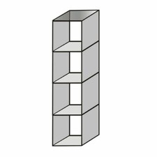 New Toughen Glass Cube Display