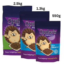 Spikes Semi Moist Hedgehog Food Wildlife Small Animal Meal Tasty Feed 550g-7.8kg