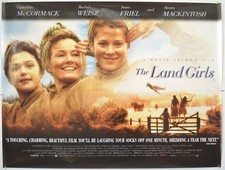 THE LAND GIRLS (1998) Original Quad Cinema Poster - Anna Friel, Rachel Weisz