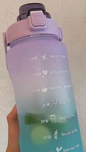 Litre water bottle with - 2,