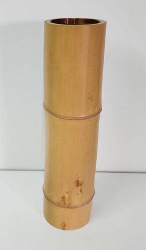 Vintage copper lined ikebana - vintage,