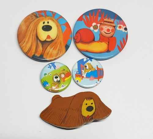 Magic roundabout pin badges - pin,