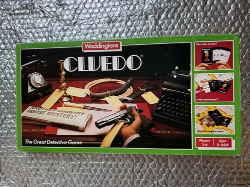 Vintage waddingtons cluedo - vintage,