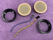 BMW E46 Convertible REAR Speakers (2000-05) Passenger Tweeters BEIGE 8383974