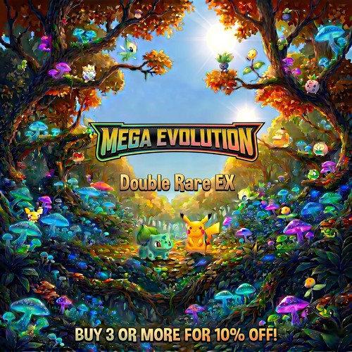 Pokémon double rare cards - ex,