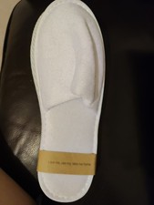 Generic Hotel Slippers White One Size Unbranded