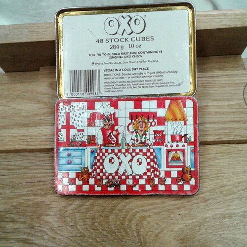 Oxo vintage retro - oxo, cube