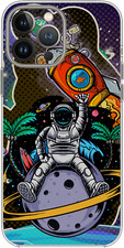 Space Rocket Moon Astronaut