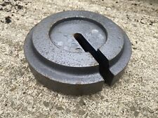 9kg 20lb Interlocking Hanger Slotted Cast Iron Test Weight steel plate ballast