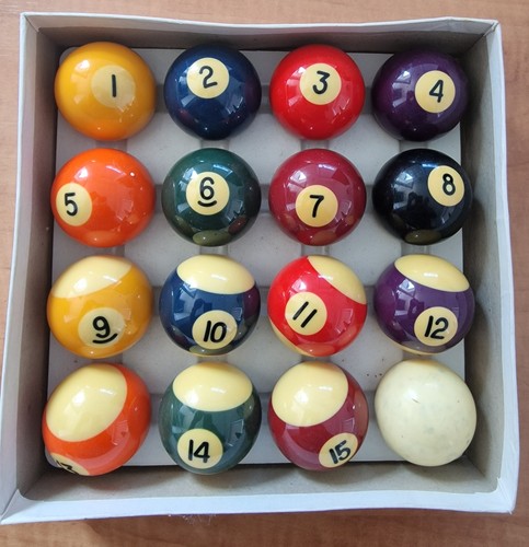 Pool balls belgian - pool,