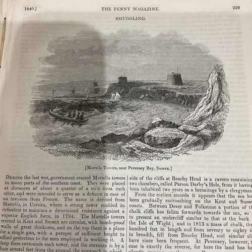 Antique print article 1840 - print,
