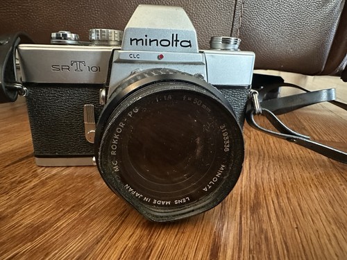 Minolta srt 101 - srt, silver
