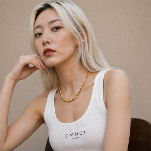 18k gold franco chain necklace - 18k,