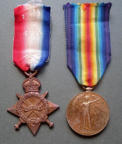 1914 star vic medal - star, vic.