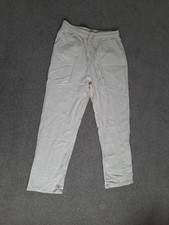 Mens, Casual Pants, Drawstring Waist, 95% Linen, 5% Polyester