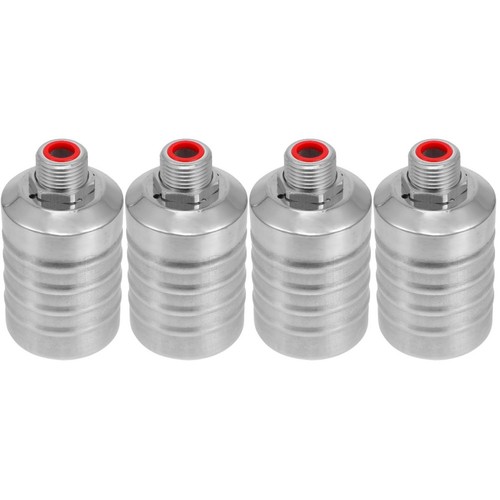 Silver stainless steel float - silver,