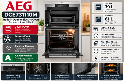 Aeg surroundcook dce731110m - aeg,