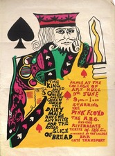 Pink Floyd concert poster, Hull - 1967