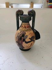 Goddess Aphrodite & God of Beauty Adonis Ancient Greek Art Pottery Vase Amphora