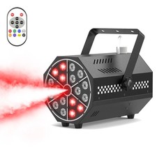1000W Smoke Fog Machine RGB 18LED Party Disco Effect Wireless Remote Equipment