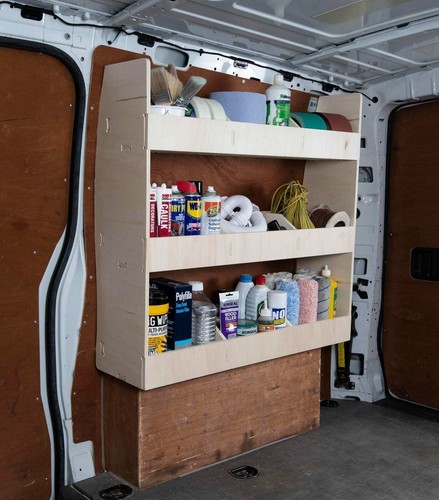 Van racking shelving unit - shelving,