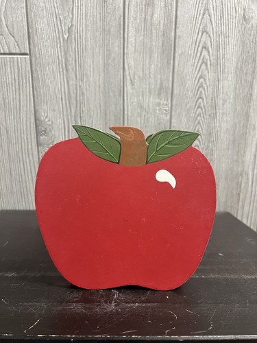 Apple shaped teacher - apple,