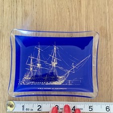 Vintage HMS Victory Glass