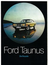 Ford Taunus 1970-1971 Dutch Market Brochure L, XL, GT, GXL, Coupe Wagon Cortina