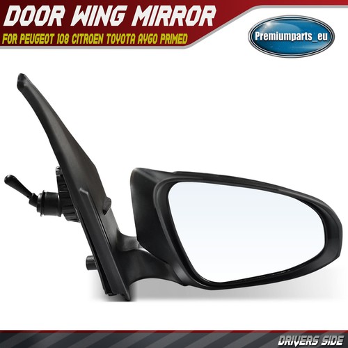 Manual door wing mirror - door,