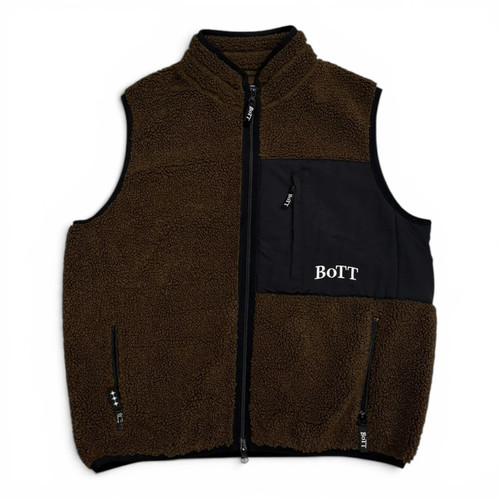 Bott brown fleece - fleece, gilet