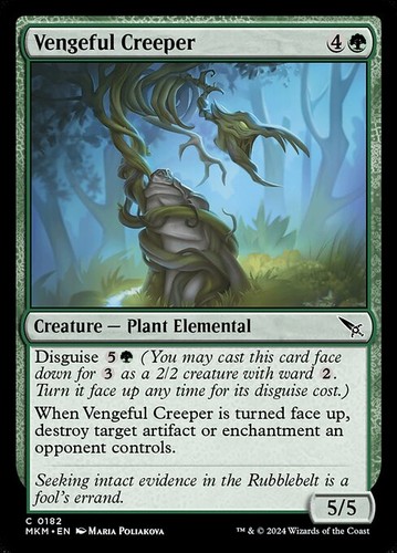 Mtg vengeful creeper - [mtg],