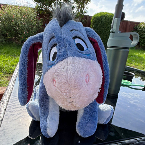 Disney store eeyore plush soft - disney,