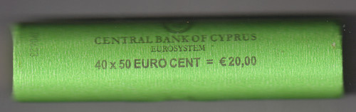 Original cent roll cyprus - original, 50
