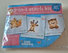 3 In 1 Card Cross Stitch Kit