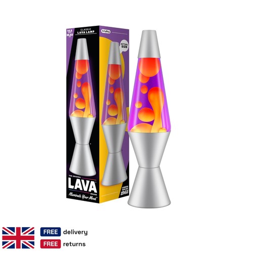 Iconic lava lamp purple - lava,