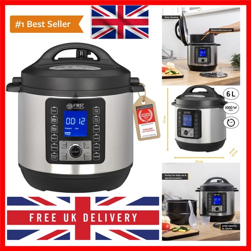 Electric pressure cooker - pressure, 6l