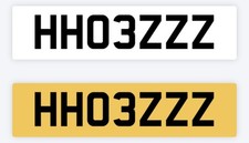 Hoes Private number plate