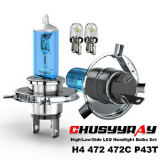 For VW Transporter T4 T5 T6 - H4 501 6000K LED High/Low/Side Headlight Bulbs 4X