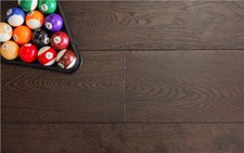 190mm Engineered Oak Flooring  Wide Real Oak Wood Brushed Coffee Hardwood Floor