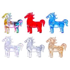 Glass Horse Figurine Realistic
