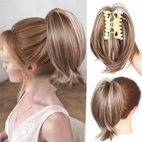 1pc short claw ponytail clip - claw,