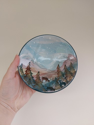 The tain pottery snowy winter - the,