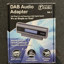 Matsui DA-1 DAB Audio Adapter (inc. Remote Control,Power Adapter & Instructions)